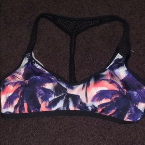 Palm Tree Bikini Top